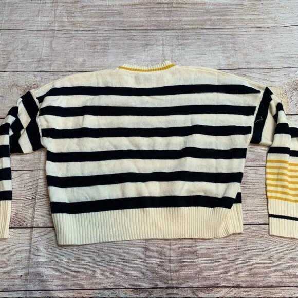 TopShop Striped Sweater Size 10 - Picture 4 of 10